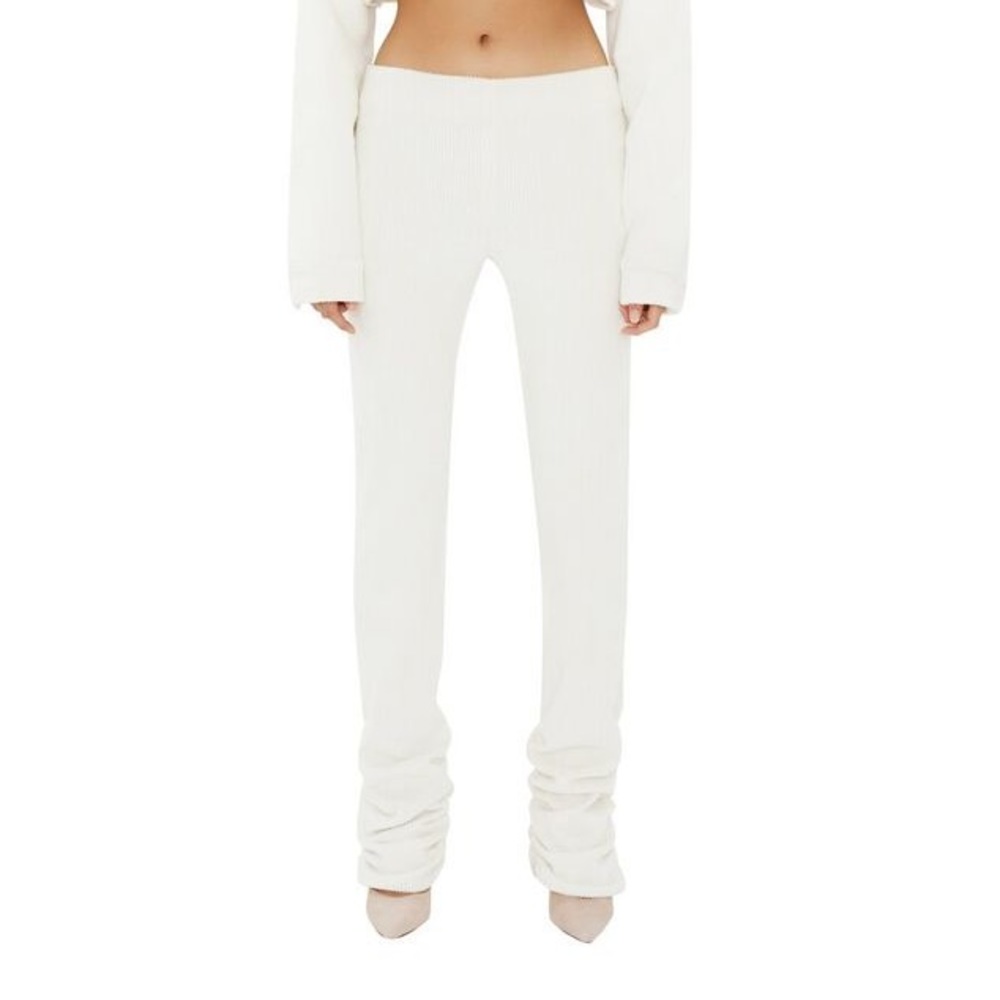 Danielle Guizio Ruched Corduroy Leggings